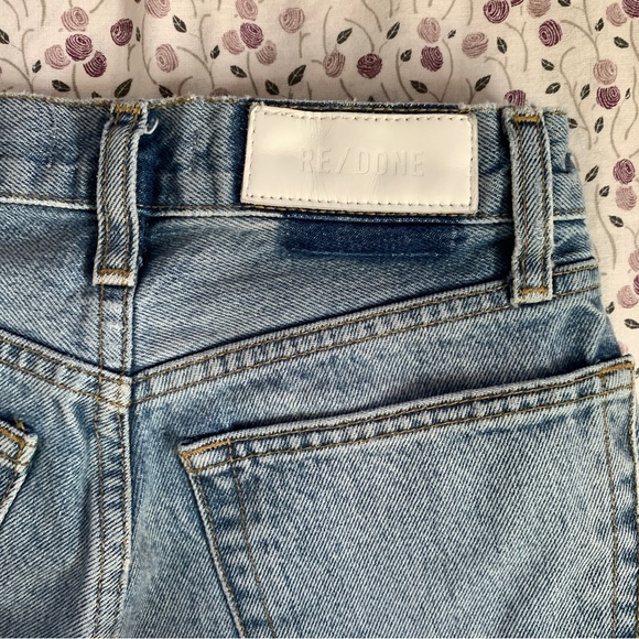 RE/DONE Originals 70s Stove Pipe Jeans size 24 - Picture 13 of 14